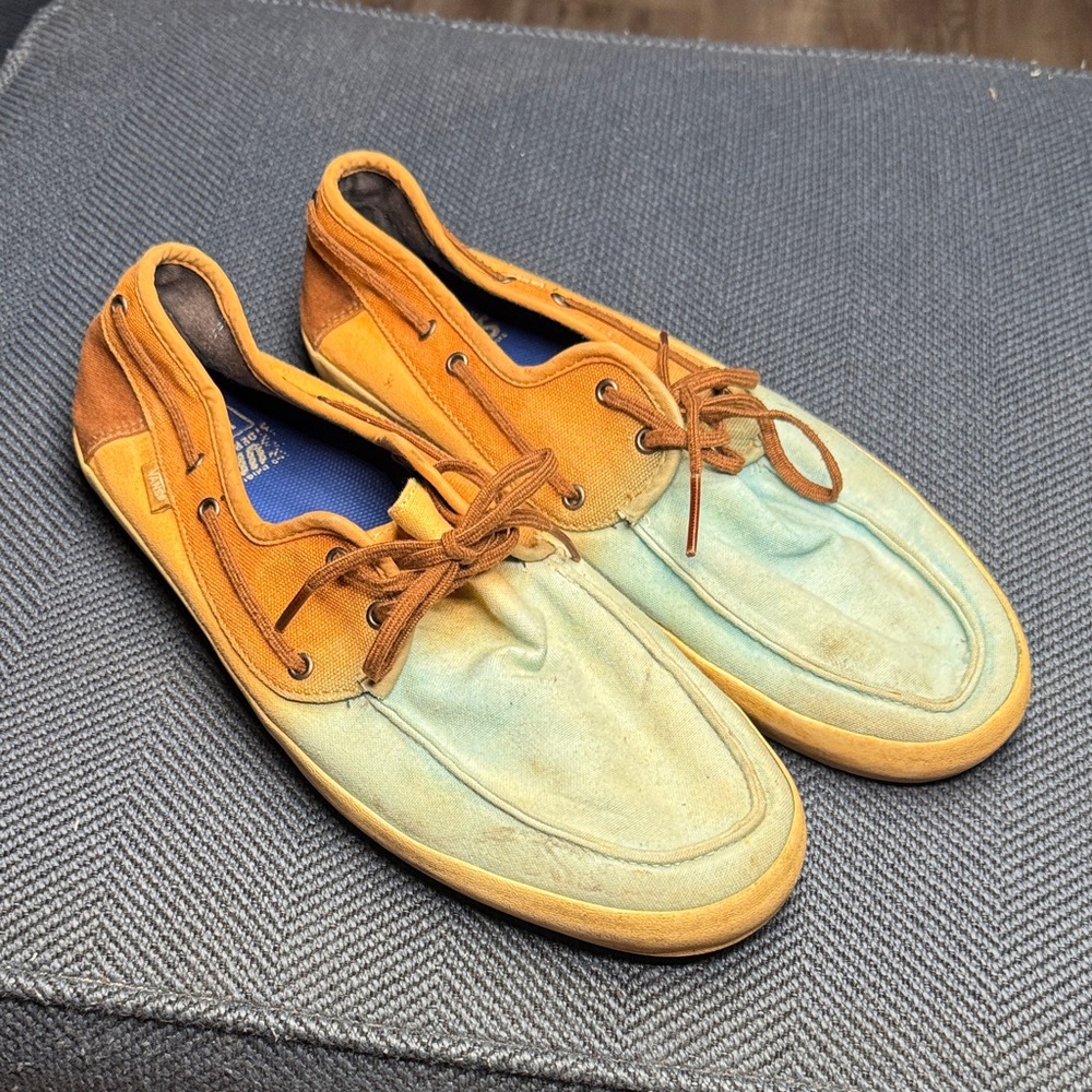 Vans Men's Two-Tone Boat Shoes